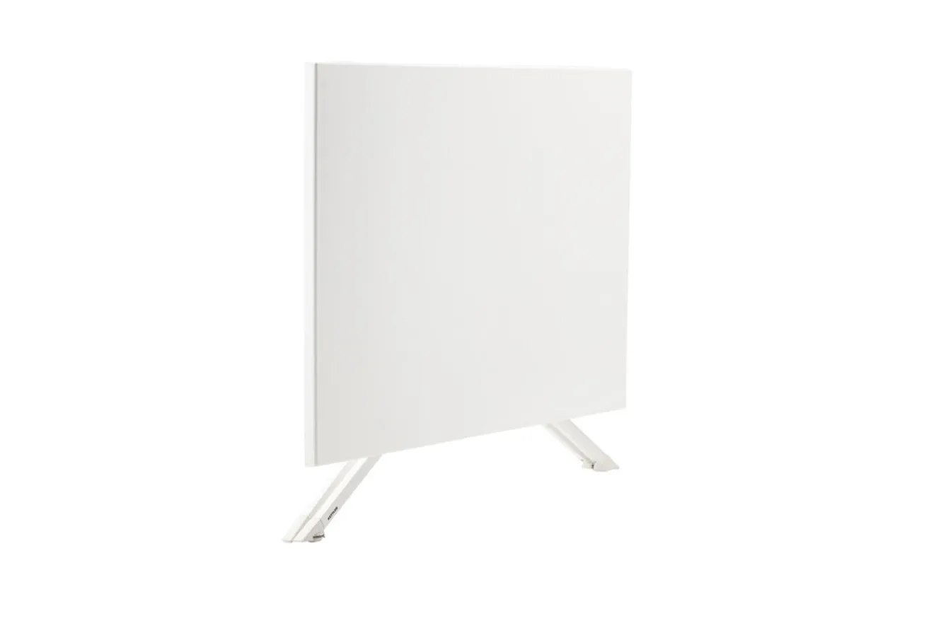 KETTLER Boulevard/Basic Plus Gartenessgruppe, weiß, Aluminium, Klapptisch 140 x 95 cm, 4 Klappstühle