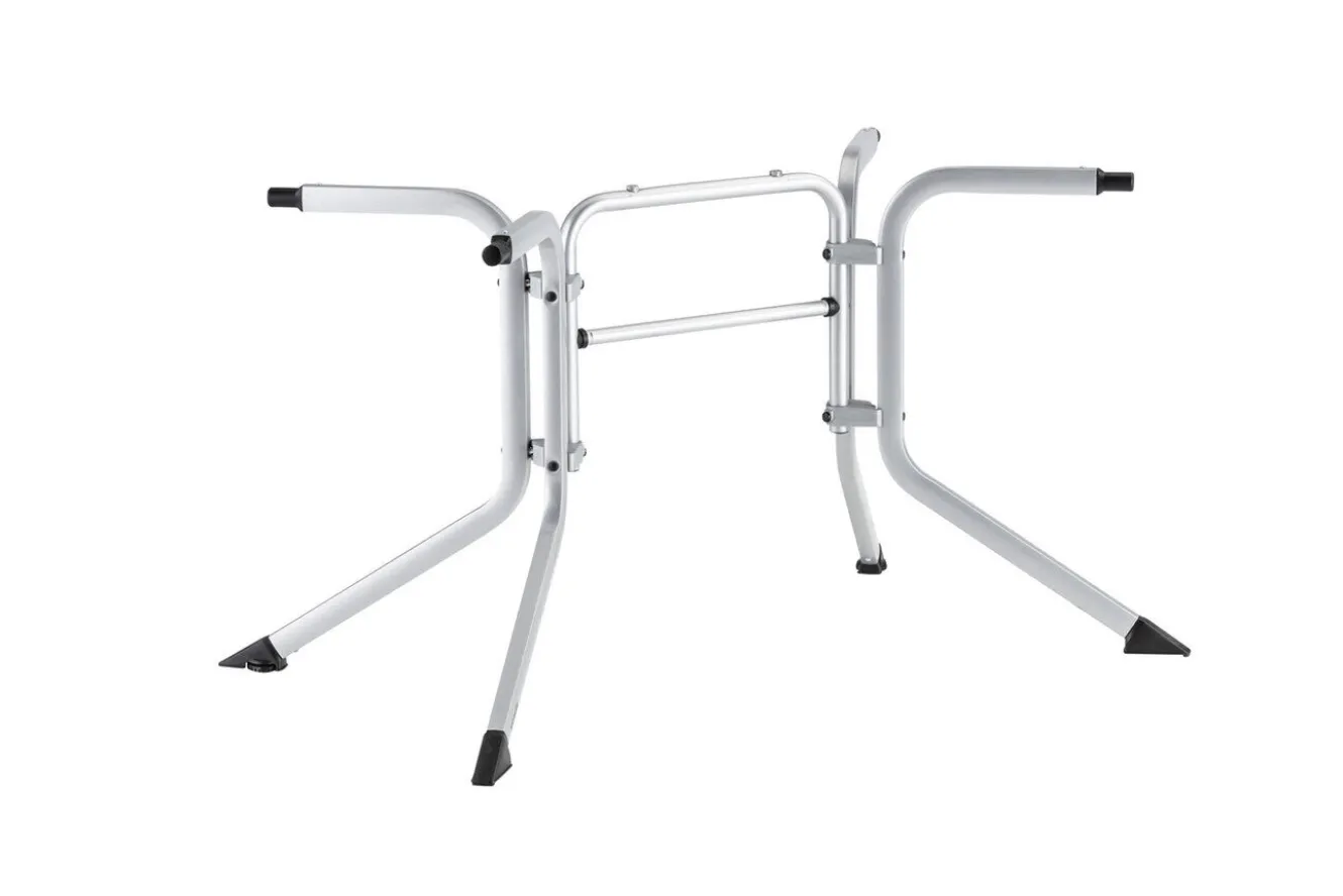 KETTLER BOULEVARD Klapptisch, silber/anthrazit, Alu/KETTALUX, 140 x 95 cm, klappbar, pflegeleicht, 0307020-0000