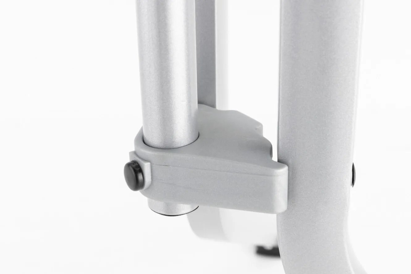 KETTLER BOULEVARD Klapptisch, silber/anthrazit, Alu/KETTALUX, 140 x 95 cm, klappbar, pflegeleicht, 0307020-0000