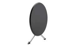 KETTLER BOULEVARD Klapptisch, silber/anthrazit, Aluminium/KETTALUX, Ø 70 cm, klappbar, schmutzabweisend