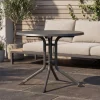 KETTLER BOULEVARD Klapptisch, anthrazit, Aluminium/KETTALUX, Ø 70 cm, schmutzabweisend, klappbar, rund