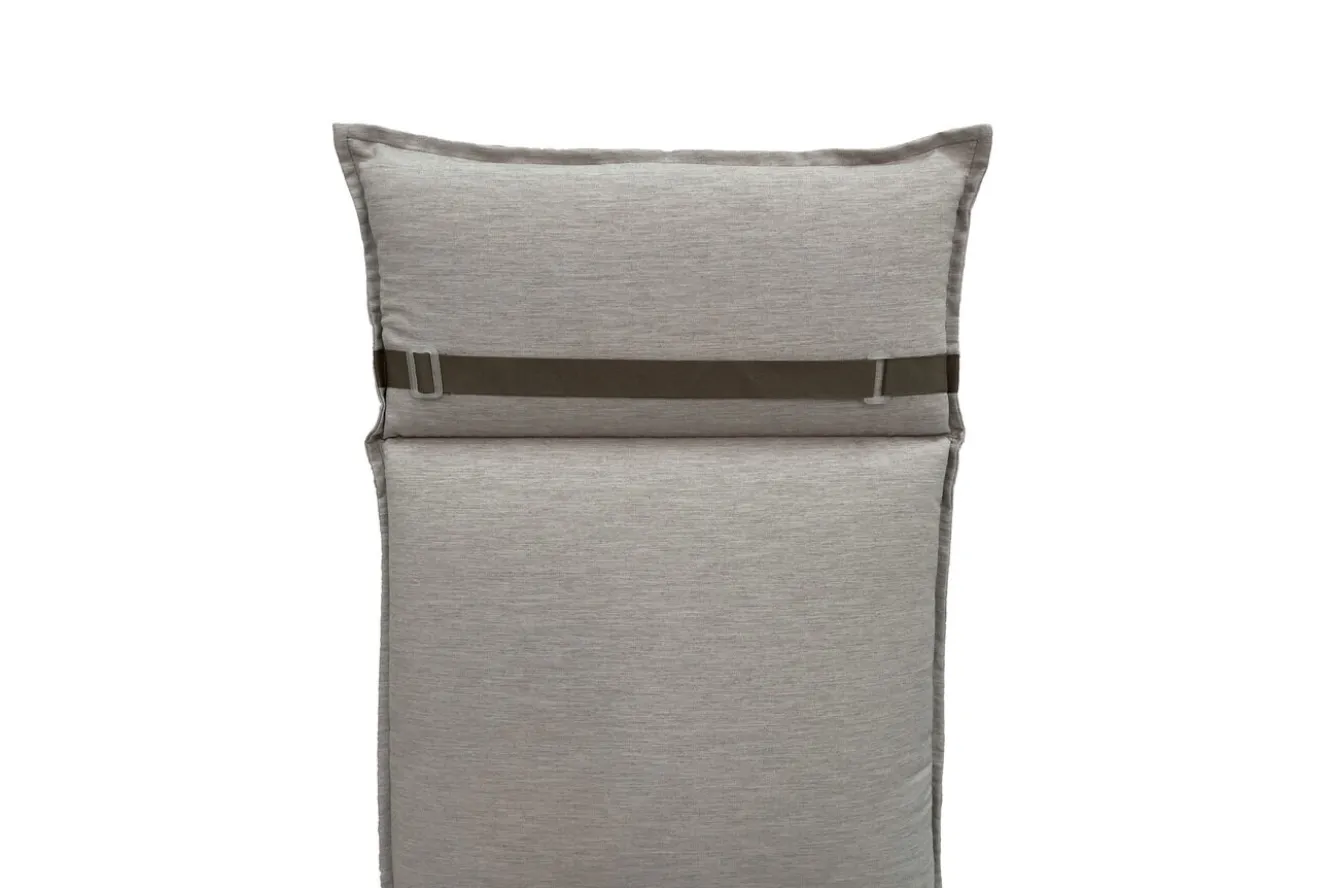 KETTLER Garten-Essgruppe, silber/anthrazit, Alu/Textilene/, Tisch 180/240 x 100 cm, 6 Klappstühle, inkl. Auflagen