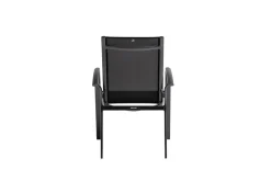 KETTLER Legato Curve Stapelsessel, anthrazit, Alu/Textilene, 0302302-7000, stapelbar