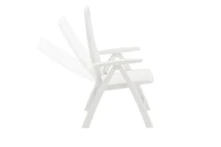 KETTLER Roma Klappstuhl, weiß, Kunststoff, 68 x 62 x 108 cm, 01438-000