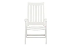 KETTLER Roma Klappstuhl, weiß, Kunststoff, 68 x 62 x 108 cm, 01438-000