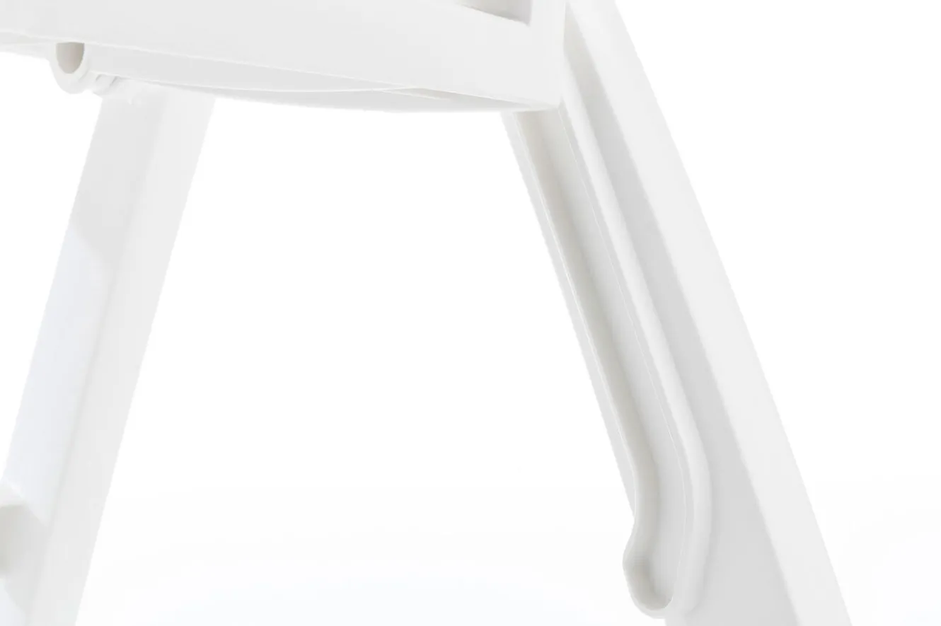 KETTLER Roma Klappstuhl, weiß, Kunststoff, 68 x 62 x 108 cm, 01438-000