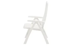 KETTLER Roma Klappstuhl, weiß, Kunststoff, 68 x 62 x 108 cm, 01438-000