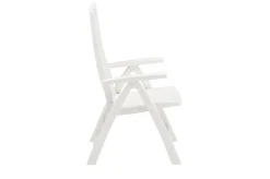 KETTLER Roma Klappstuhl, weiß, Kunststoff, 68 x 62 x 108 cm, 01438-000