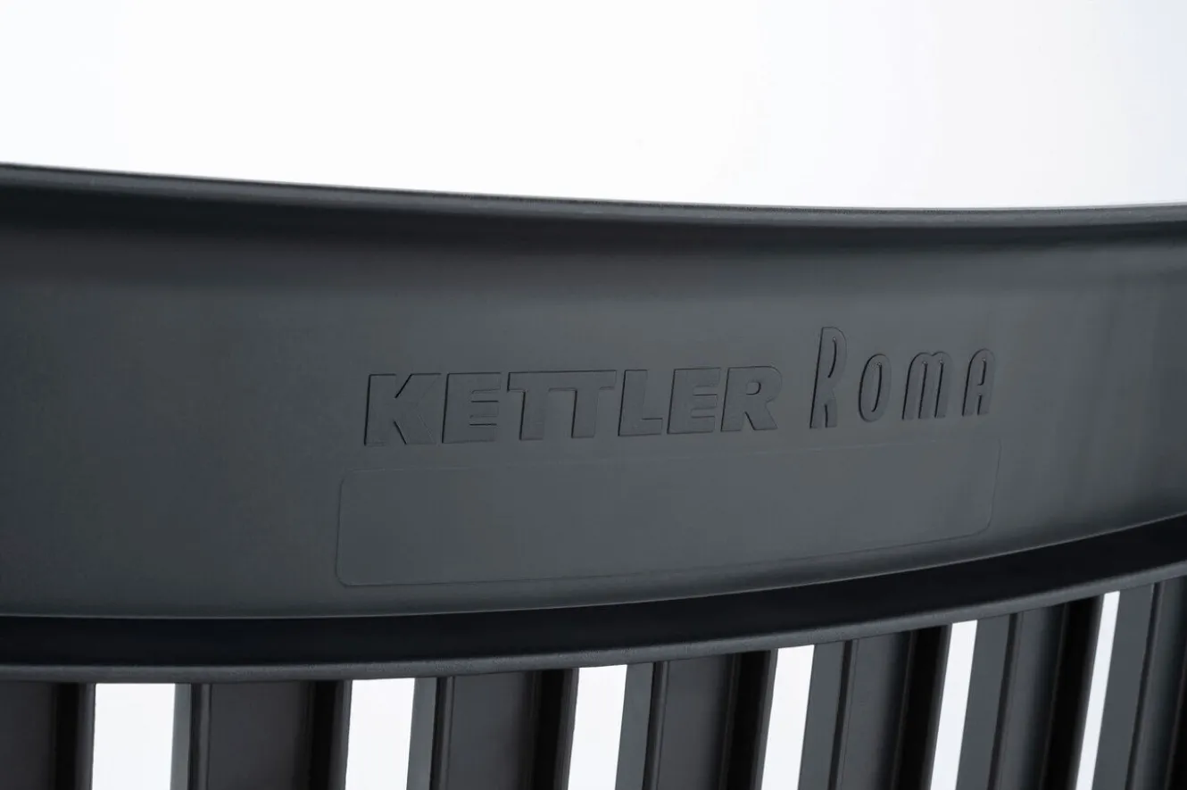 KETTLER Roma Rollliege, anthrazit, Kunststoff, 185 x 71 x 40,5 cm, 01638-700