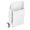 KETTLER Roma Rollliege, weiß, Kunststoff, 185 x 71 x 40,5 cm, 01638-000
