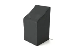 OUTFLEXX Abdeckhaube für Dining-Sessel, schwarz, Polyester, TPU 420D Ripstop-Gewebe, 65 x 79 x 65/112 cm, mit Zugband
