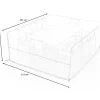 OUTFLEXX Abdeckhaube für Garten-Essgruppen, schwarz, Ripstop-Gewebe/Polyester, 252 x 212 x 92 cm, wasserabweisend, UV-Schutz