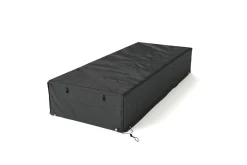 OUTFLEXX Abdeckhaube für Gartenlounges, schwarz, Ripstop-Gewebe/Polyester, 226 x 95 x 40 cm, wasserabweisend, UV-Schutz