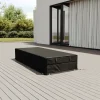 OUTFLEXX Abdeckhaube für Gartenlounges, schwarz, Ripstop-Gewebe/Polyester, 210 x 78 x 38 cm, wasserabweisend, UV-Schutz