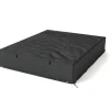 OUTFLEXX Abdeckhaube für Gartenlounges, schwarz, Ripstop-Gewebe/Polyester, 225 x 145 x 35 cm, wasserabweisend, UV-Schutz