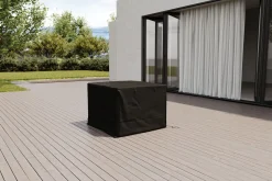 OUTFLEXX Abdeckhaube für Gartenlounges, schwarz, Ripstop-Gewebe/Polyester, 92 x 87 x 68 cm, wasserabweisend, UV-Schutz