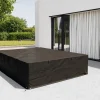 OUTFLEXX Abdeckhaube für Gartenlounges, schwarz, Ripstop-Gewebe/Polyester, 207 x 148 x 35 cm, wasserabweisend, UV-Schutz