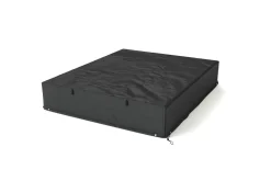 OUTFLEXX Abdeckhaube für Gartenlounges, schwarz, Ripstop-Gewebe/Polyester, 207 x 148 x 35 cm, wasserabweisend, UV-Schutz