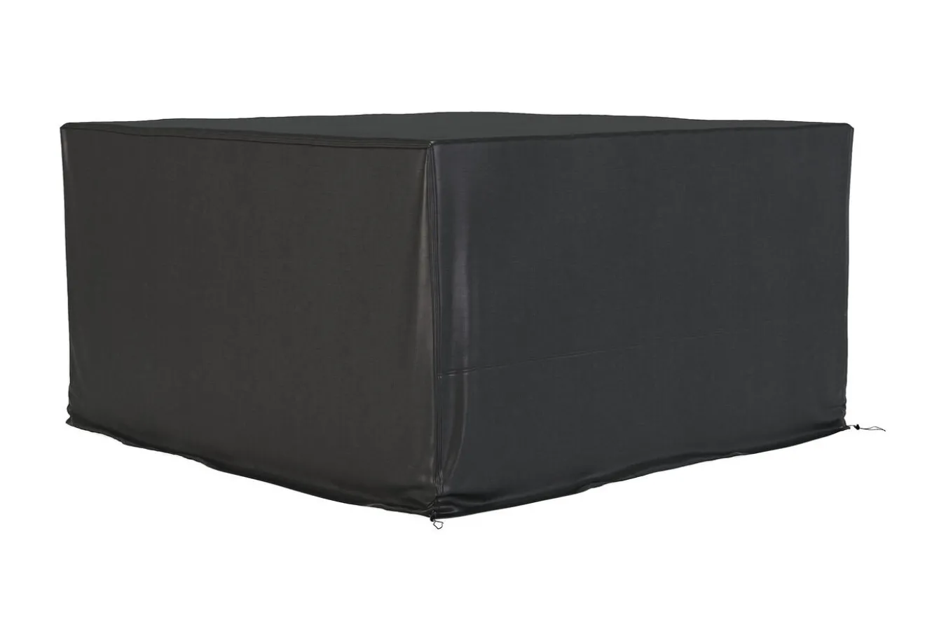 OUTFLEXX Abdeckhaube für Gartenlounges, schwarz, Ripstop-Gewebe/Polyester, 212 x 212 x 117 cm, wasserabweisend, mit Reißverschluss, UV-Schutz
