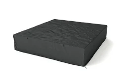 OUTFLEXX Abdeckhaube für Gartenlounges, schwarz, Ripstop-Gewebe/Polyester, 397 x 373 x 56 cm, wasserabweisend, UV-Schutz