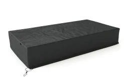 OUTFLEXX Abdeckhaube für Gartenlounges, schwarz, Ripstop-Gewebe/Polyester, 440 x 230 x 70 cm, wasserabweisend, UV-Schutz