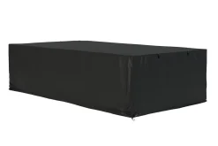 OUTFLEXX Abdeckhaube für Gartenlounge, schwarz, Polyester, TPU 420D Ripstop-Gewebe, 230 x 151 x 63 cm, mit Reißverschluss und Kordelzug