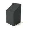 OUTFLEXX Abdeckhaube für Stühle, schwarz, Ripstop-Gewebe/Polyester, 64 x 64 x 82 cm, wasserabweisend, UV-Schutz