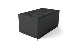 OUTFLEXX Abdeckhaube für Tische, schwarz, Polyester, TPU 420D Ripstop-Gewebe, 222 x 122 x 74 cm, mit Kordelzug
