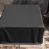 OUTFLEXX Abdeckhaube, schwarz, Polyester, TPU 420D Ripstop-Gewebe, 74 x 74 x 40 cm, mit Zugband