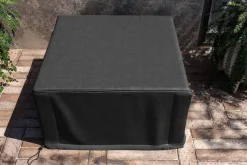 OUTFLEXX Abdeckhaube, schwarz, Polyester, TPU 420D Ripstop-Gewebe, 74 x 74 x 40 cm, mit Zugband