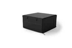 OUTFLEXX Abdeckhaube, schwarz, Polyester, TPU 420D Ripstop-Gewebe, 74 x 74 x 40 cm, mit Zugband