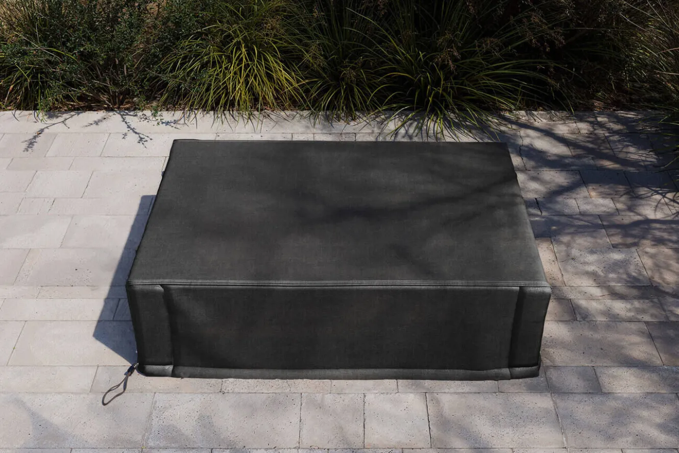 OUTFLEXX Abdeckhaube, schwarz, Polyester, TPU 420D Ripstop-Gewebe, 97 x 67 x 28 cm, mit Kordelzug