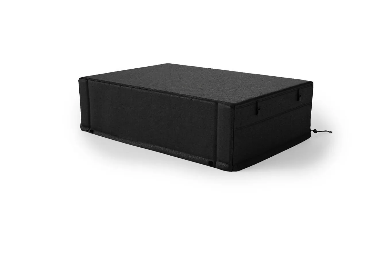 OUTFLEXX Abdeckhaube, schwarz, Polyester, TPU 420D Ripstop-Gewebe, 97 x 67 x 28 cm, mit Kordelzug