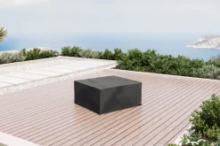 OUTFLEXX Abdeckhaube, schwarz, Polyester, TPU 420D Ripstop-Gewebe, 76 x 76 x 38 cm