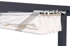 OUTFLEXX Antalya Ersatzdach für Pergola, creme, Polyester mit PA-Beschichtung, UV30+, passend für Pergola 3x3 m