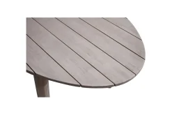 OUTFLEXX Arendal Diningtisch, grau, Akazie, 200x100cm, oval, FSC®-zertifiziertes Produkt