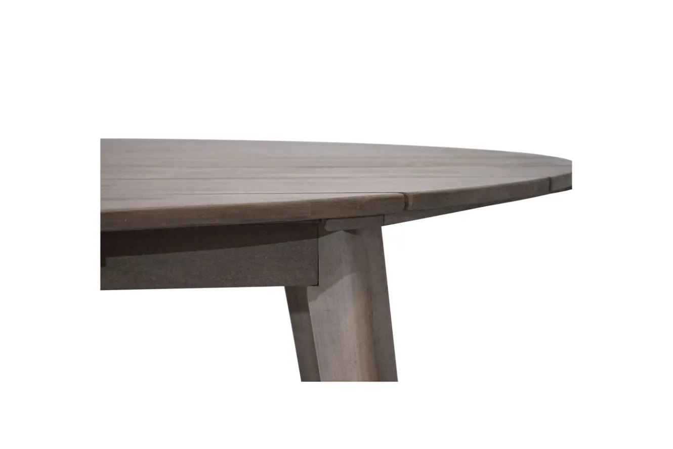 OUTFLEXX Arendal Diningtisch, grau, Akazie, 200x100cm, oval, FSC®-zertifiziertes Produkt