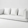 OUTFLEXX Auflagenset, 7-teilig, weiß, für Dreisitzer-Sofa 2392-1 / 15734-1