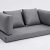 OUTFLEXX Auflagenset, 6-teilig, grau, für Zweisitzer-Sofa 2392-2 / 15734-2