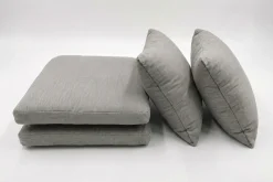 OUTFLEXX Auflagenset, 4-teilig, desert-beige, für 2er Set Sessel 34938