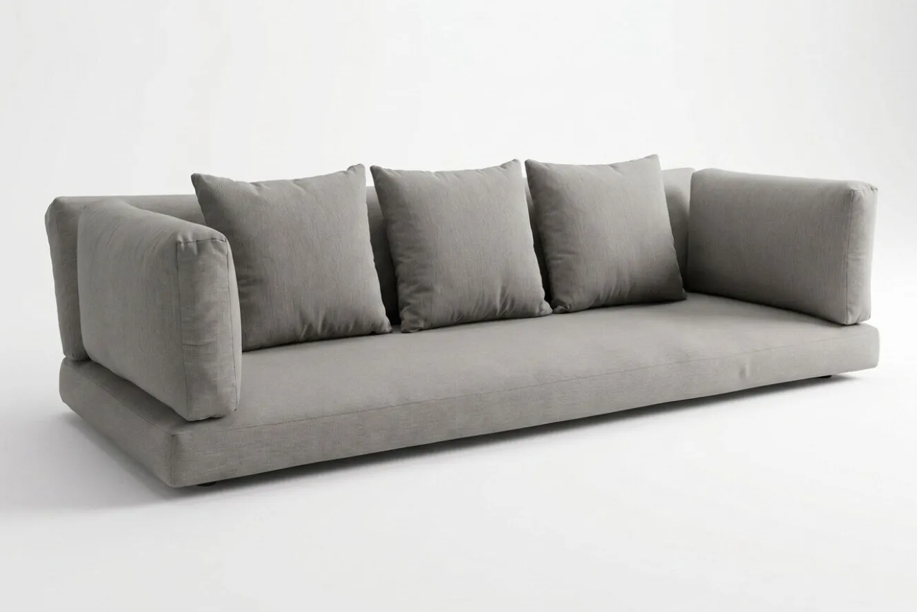 OUTFLEXX Auflagenset, 7-teilig, desert-beige, für Dreisitzer-Sofa 34939