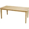 OUTFLEXX Bali Garten-Essgruppe mit 6 Dining Sesseln, schwarz/weiß/natur, Akazie/Polyrattan, Tisch 180 x 90 cm, FSC®-zertifiziert