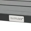 OUTFLEXX Beistelltisch, anthrazit matt, Aluminium, 40x40cm