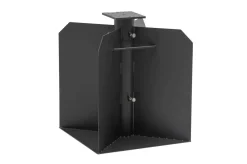 OUTFLEXX Bodenanker XXL für Ampelschirme, anthrazit, pulverbesch. Stahl, 50x50x63 cm, zum Einbetonieren