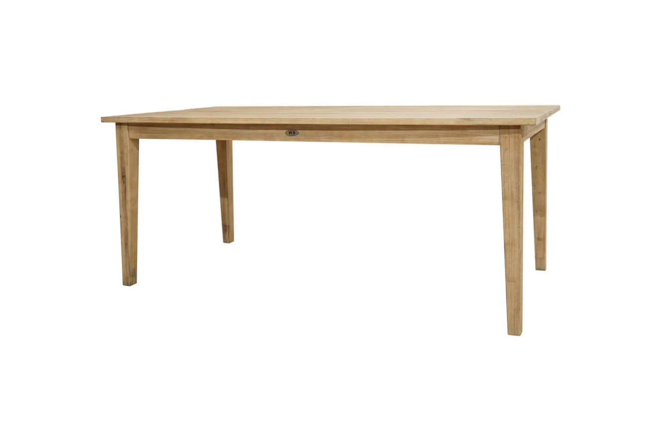 OUTFLEXX Borneo Dining-Tisch, Akazie, gebürstet, 180 x 90 cm, FSC®-zertifiziertes Produkt