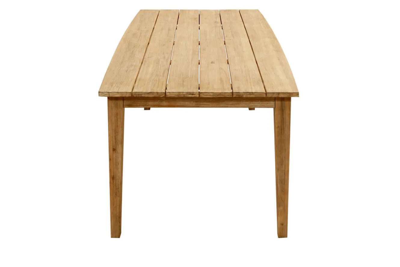 OUTFLEXX Borneo Dining-Tisch, Akazie, gebürstet, 180 x 90 cm, FSC®-zertifiziertes Produkt