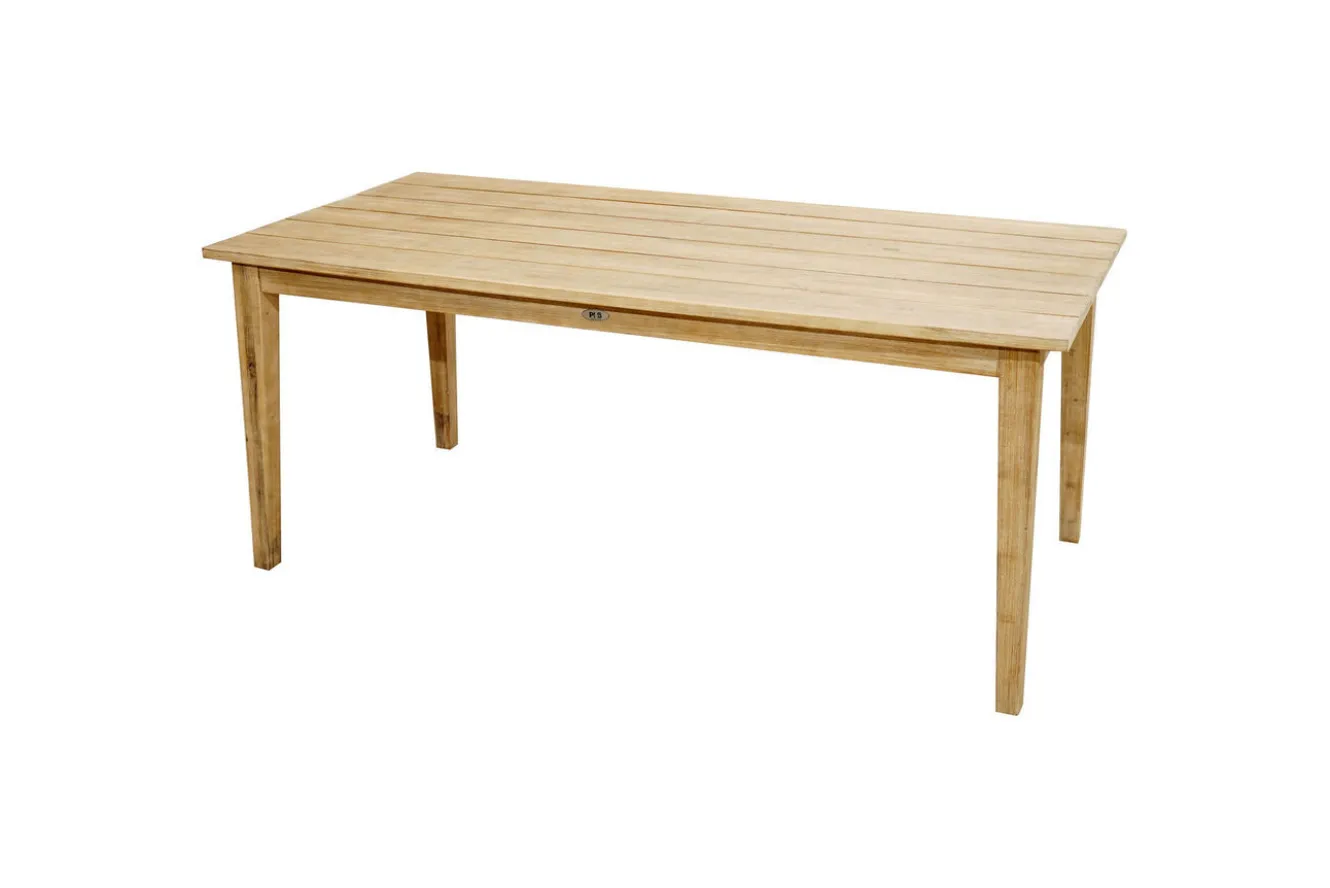 OUTFLEXX Borneo Dining-Tisch, Akazie, gebürstet, 180 x 90 cm, FSC®-zertifiziertes Produkt