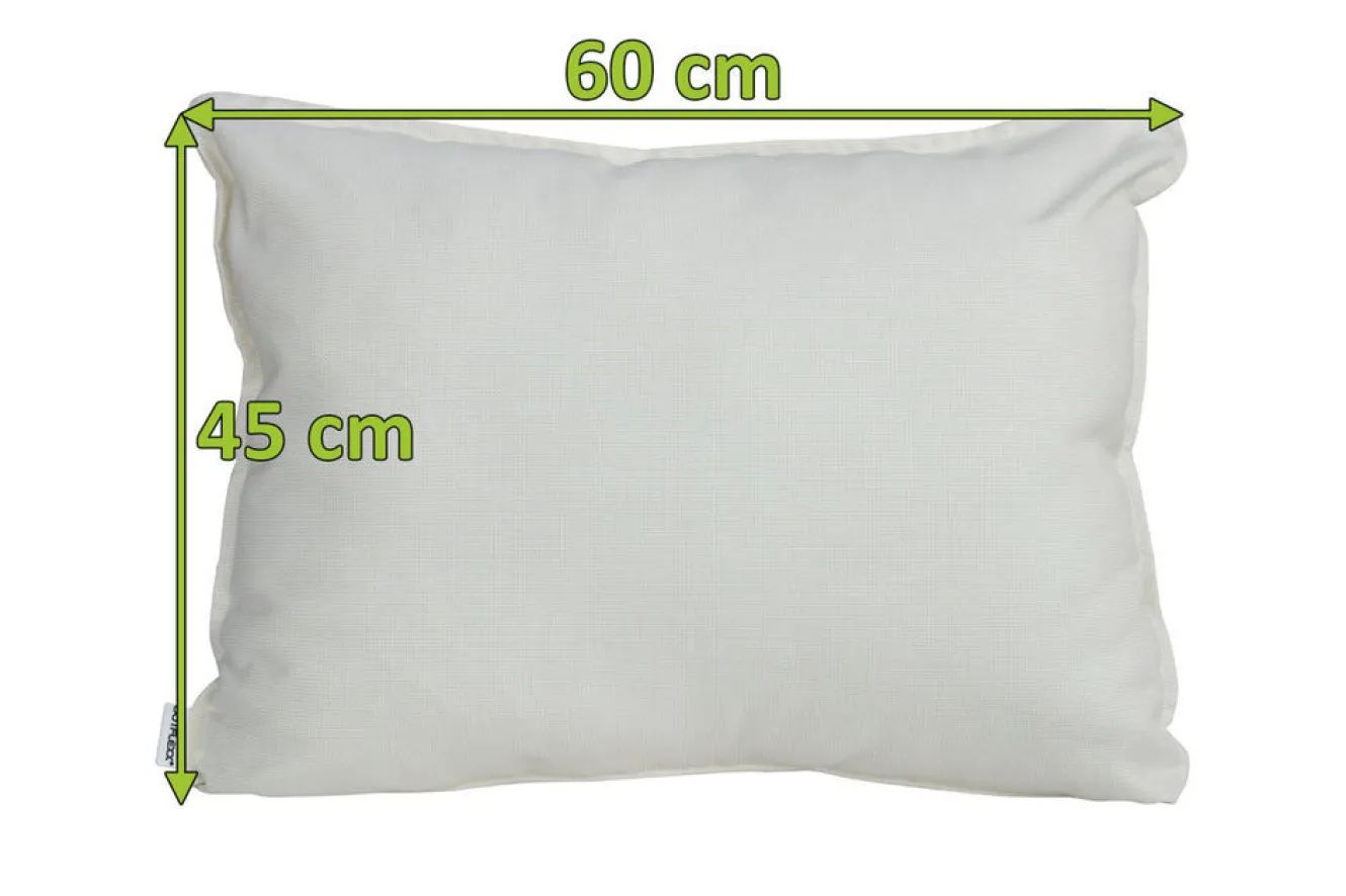 OUTFLEXX Dekokissen, 10014 nature, Sunbrella, 60 x 45 cm, bei 40 °C waschbar, z.B. passend zu Lounge 21865/23403
