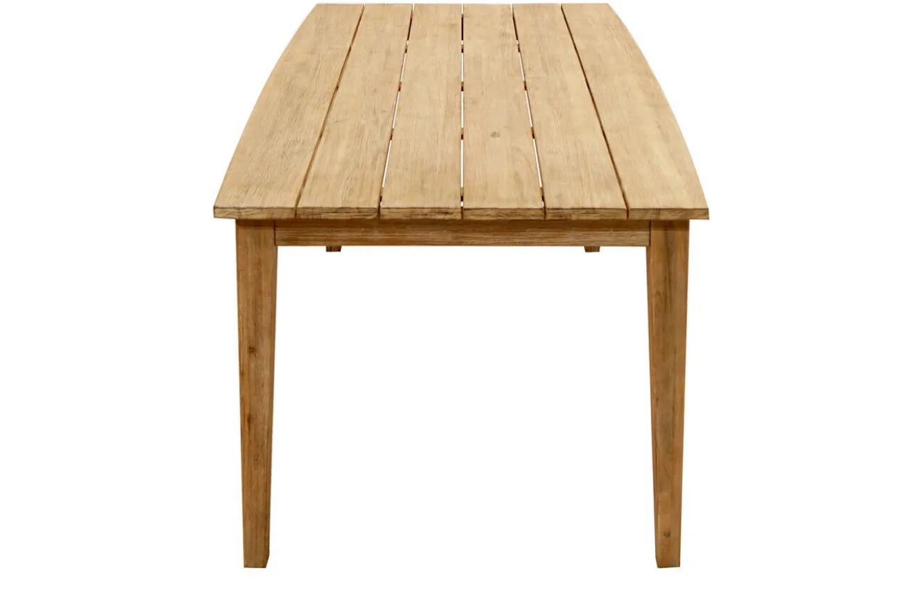 OUTFLEXX Dining-Tisch Borneo, Akazie gebürstet, natur, 220x100 cm, FSC®-zertifiziertes Produkt