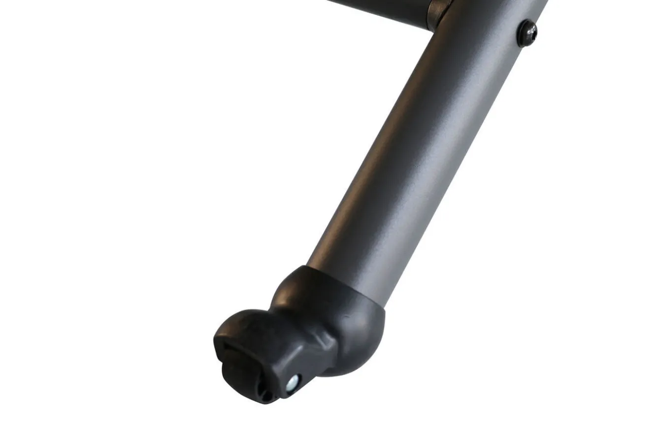 OUTFLEXX Doppelliege, anthrazit, Polyester/Stahl pulverbeschichtet, 205x138x34cm, inkl. Nackenkissen, rollbar